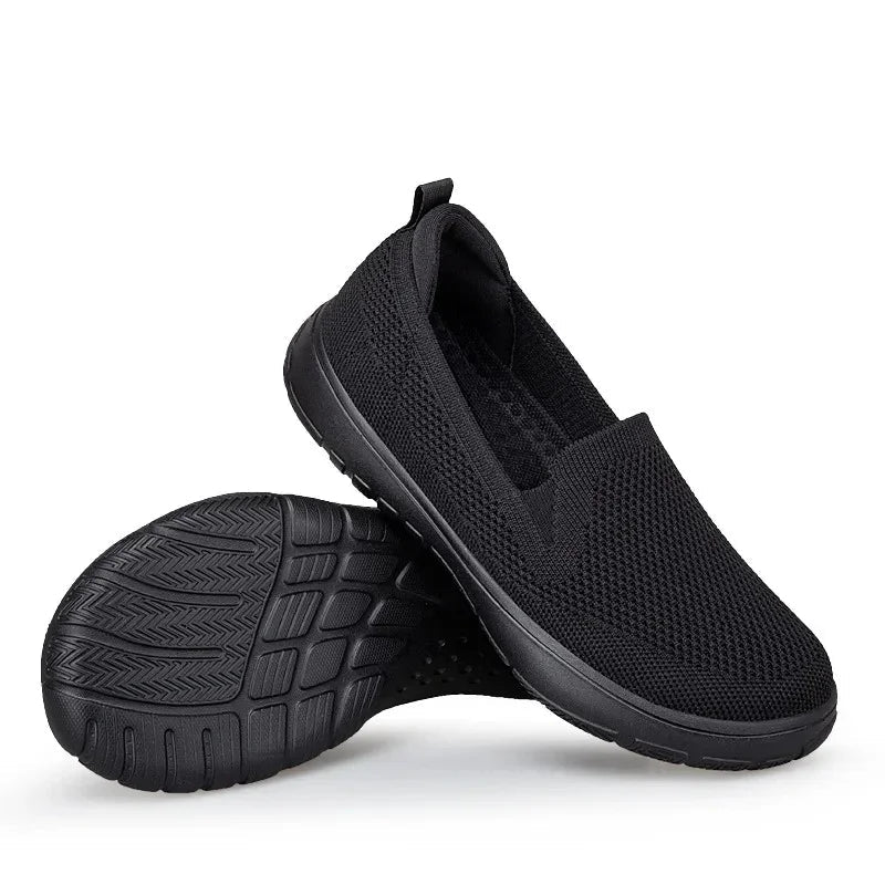 Ultra-Comfort Knit Slip-On Sneakers