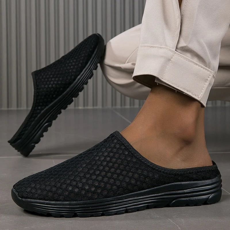 Orthopedic Mesh Slip-On Sneakers with Arch Support