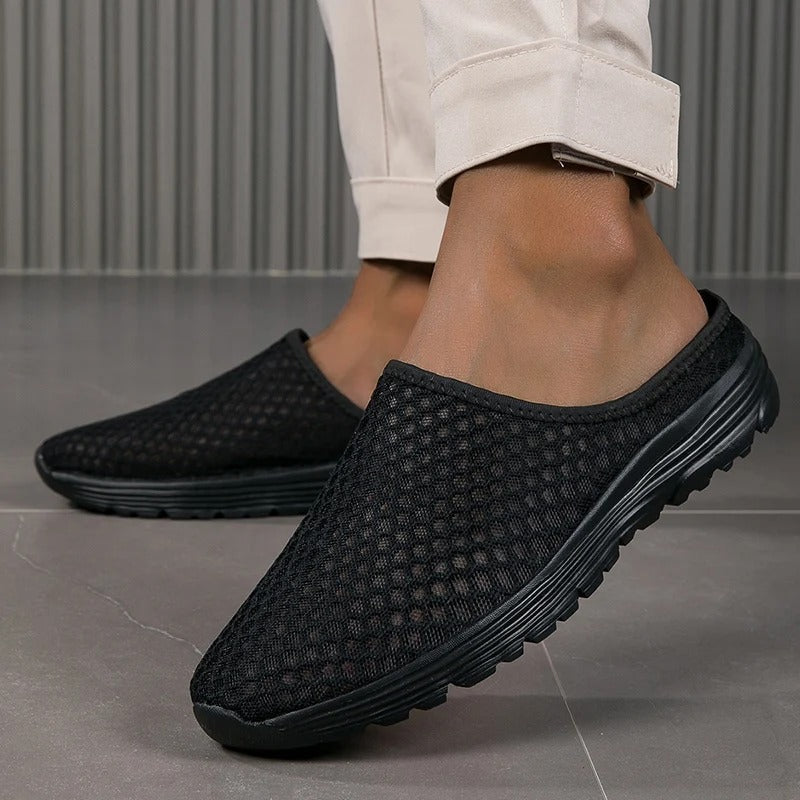 Orthopedic Mesh Slip-On Sneakers with Arch Support