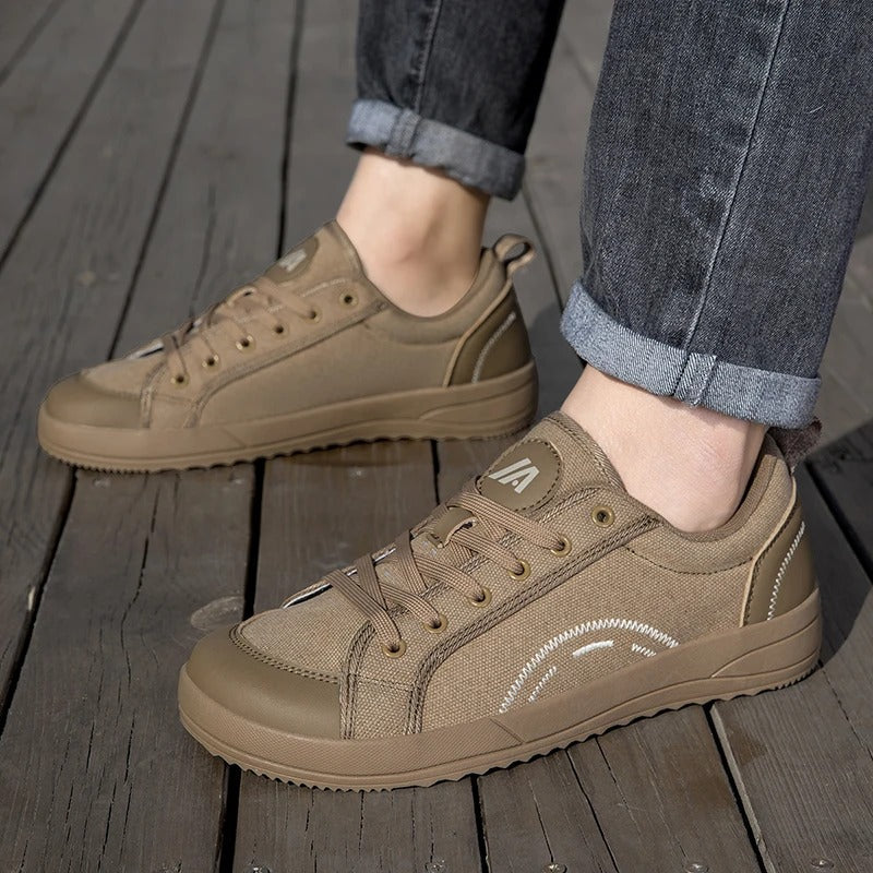 Unisex Wide Toe Box Sneakers - Mesh Upper Zero Drop