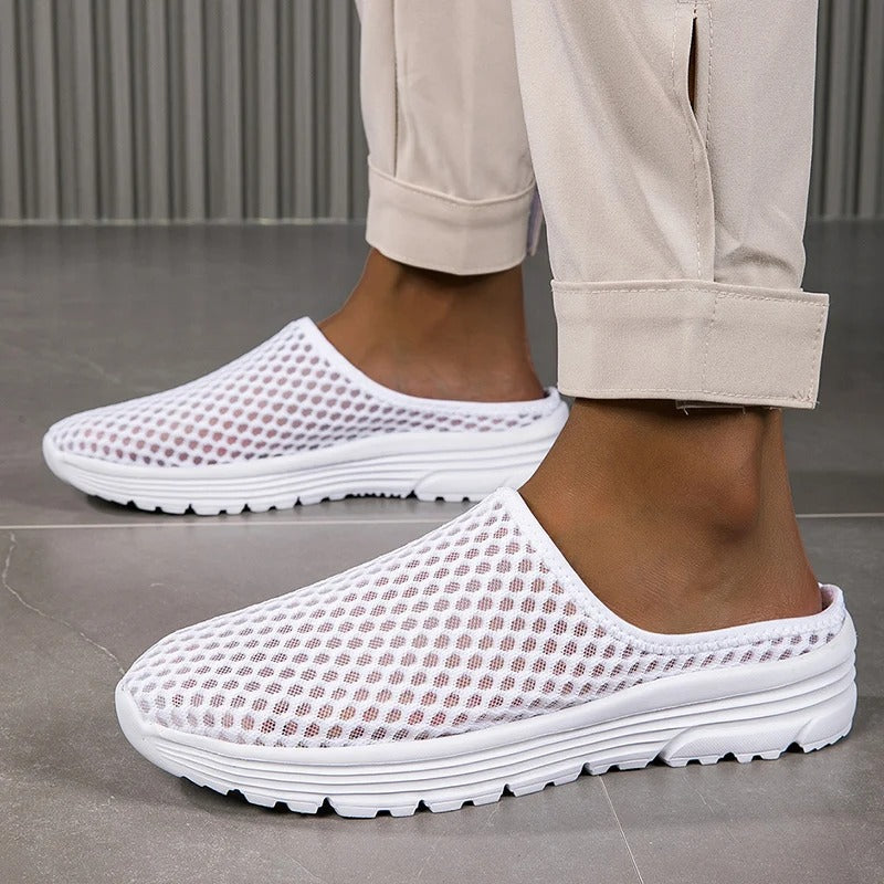 Orthopedic Mesh Slip-On Sneakers with Arch Support