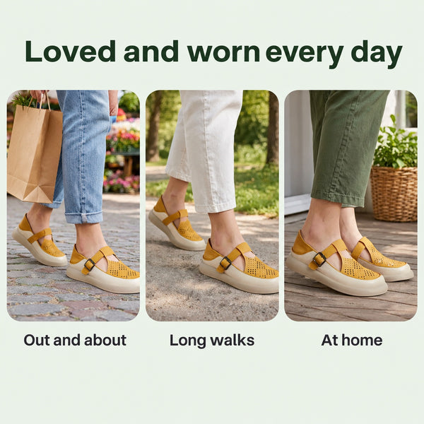 Marsh – Women's Wide Toe Box Shoes, worn every day