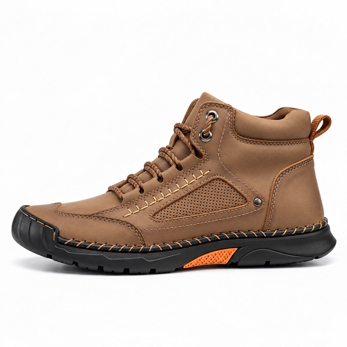 Mathew – Men's Comfort Boots in Brown
