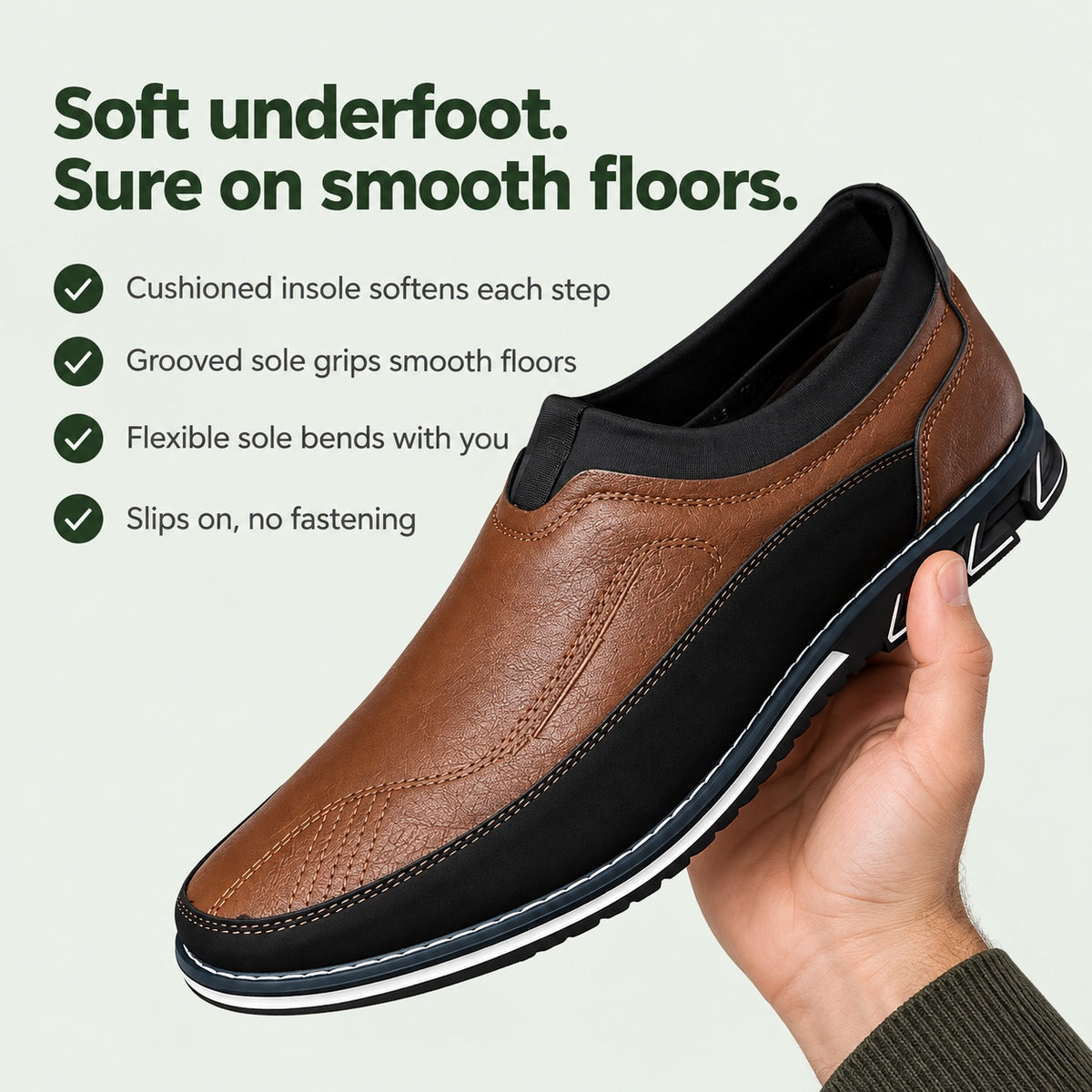 Matt – Men's Non-Slip Loafers, key benefits