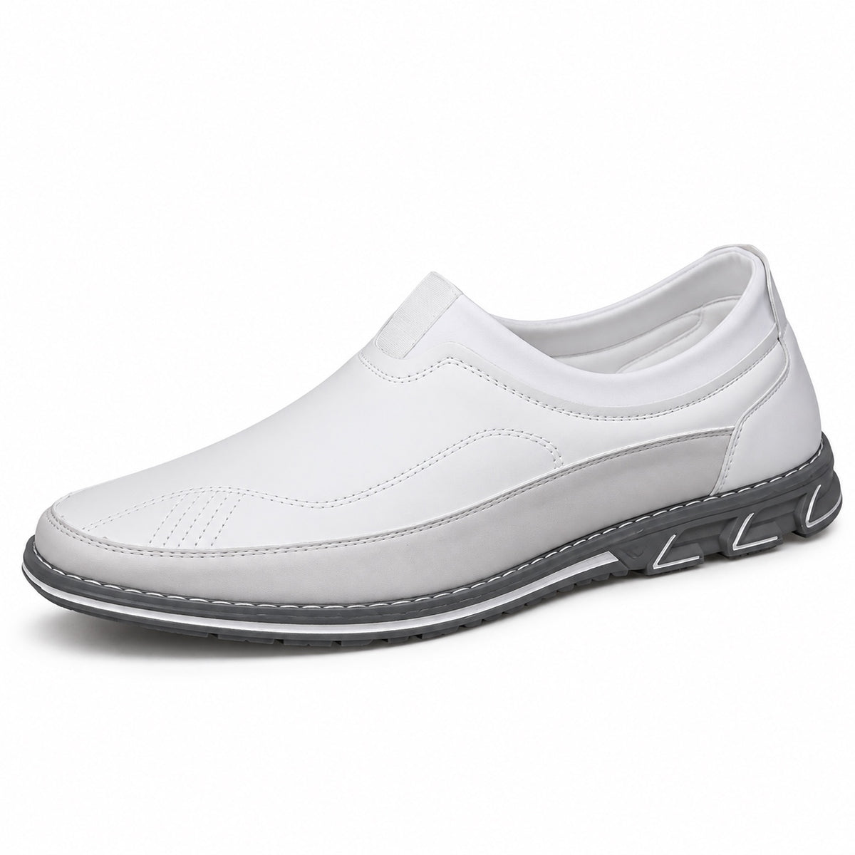 Matt – Men's Non-Slip Loafers in White