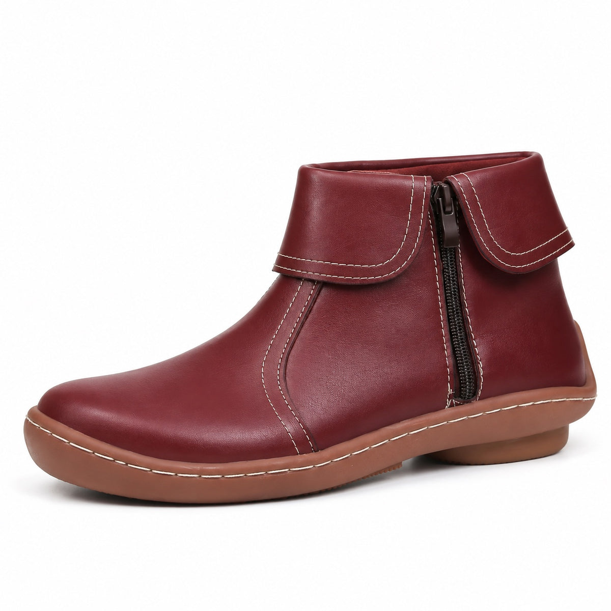 Maureen – Women's Comfort Boots in Red