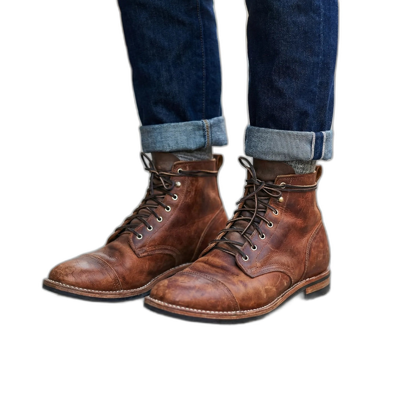 Neil – Botas cómodas de hombre para pies cansados