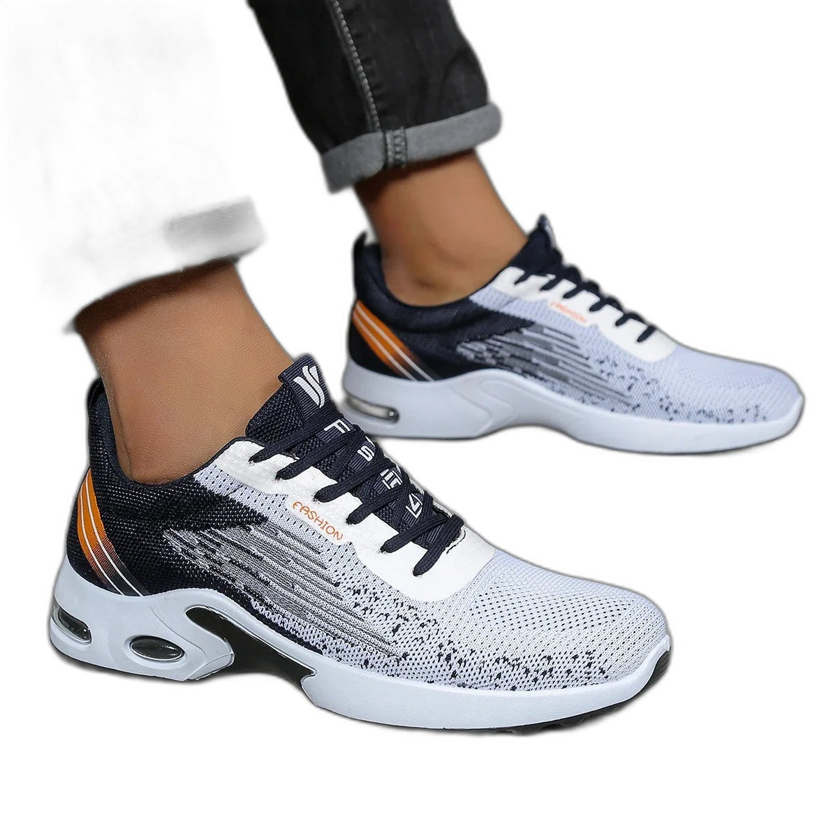 Orlando – Men's Arch Support Sneakers with a Deep Heel Cup