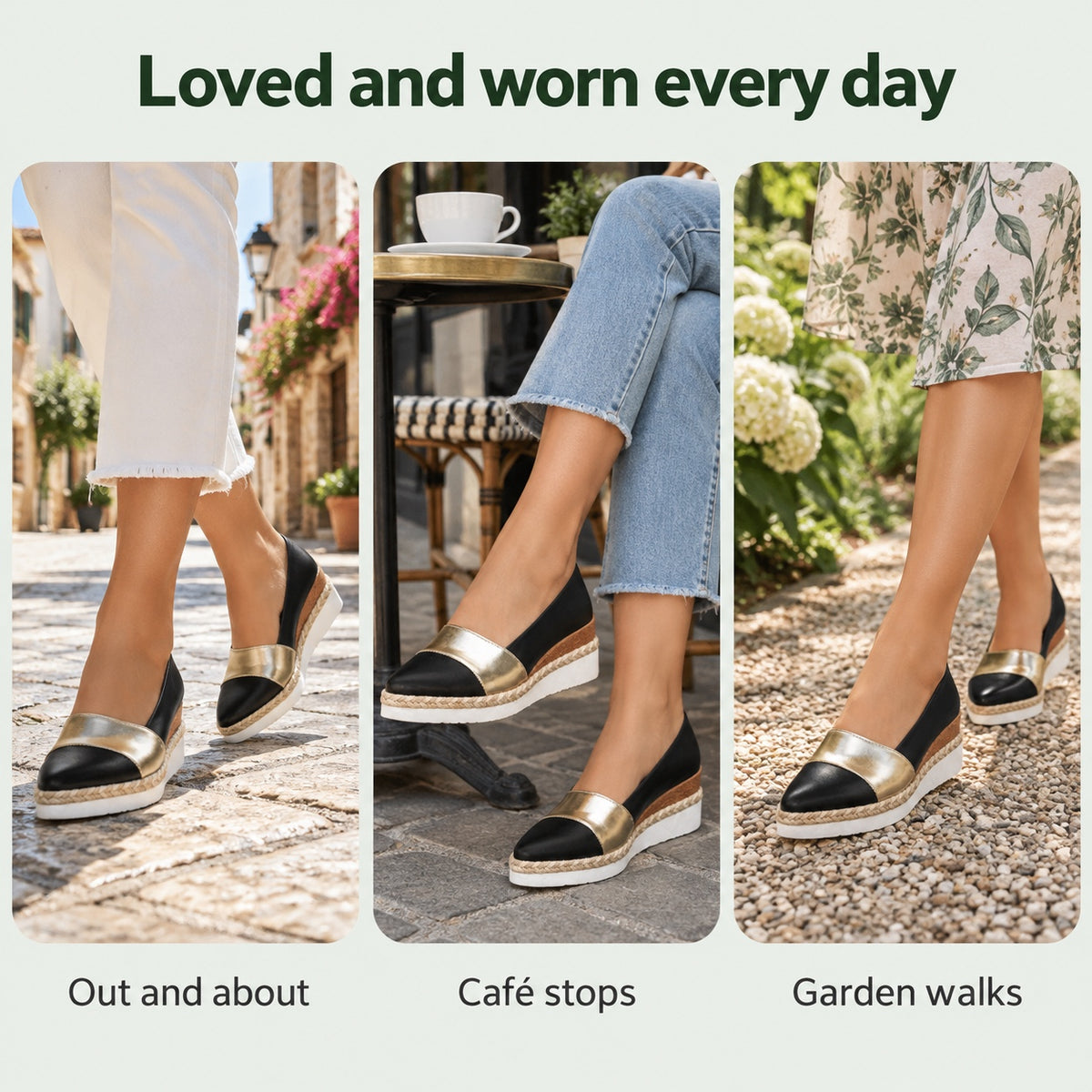 Michele – Women's Orthopedic Shoes, worn every day