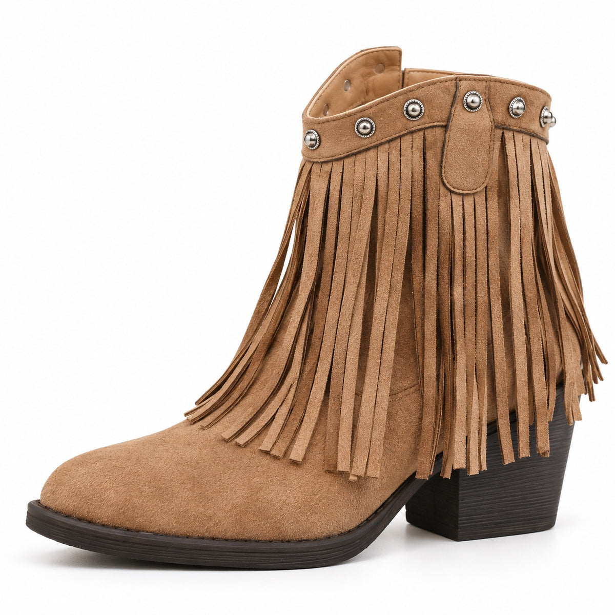 Miller – Unisex Wide Calf Boots in Brown