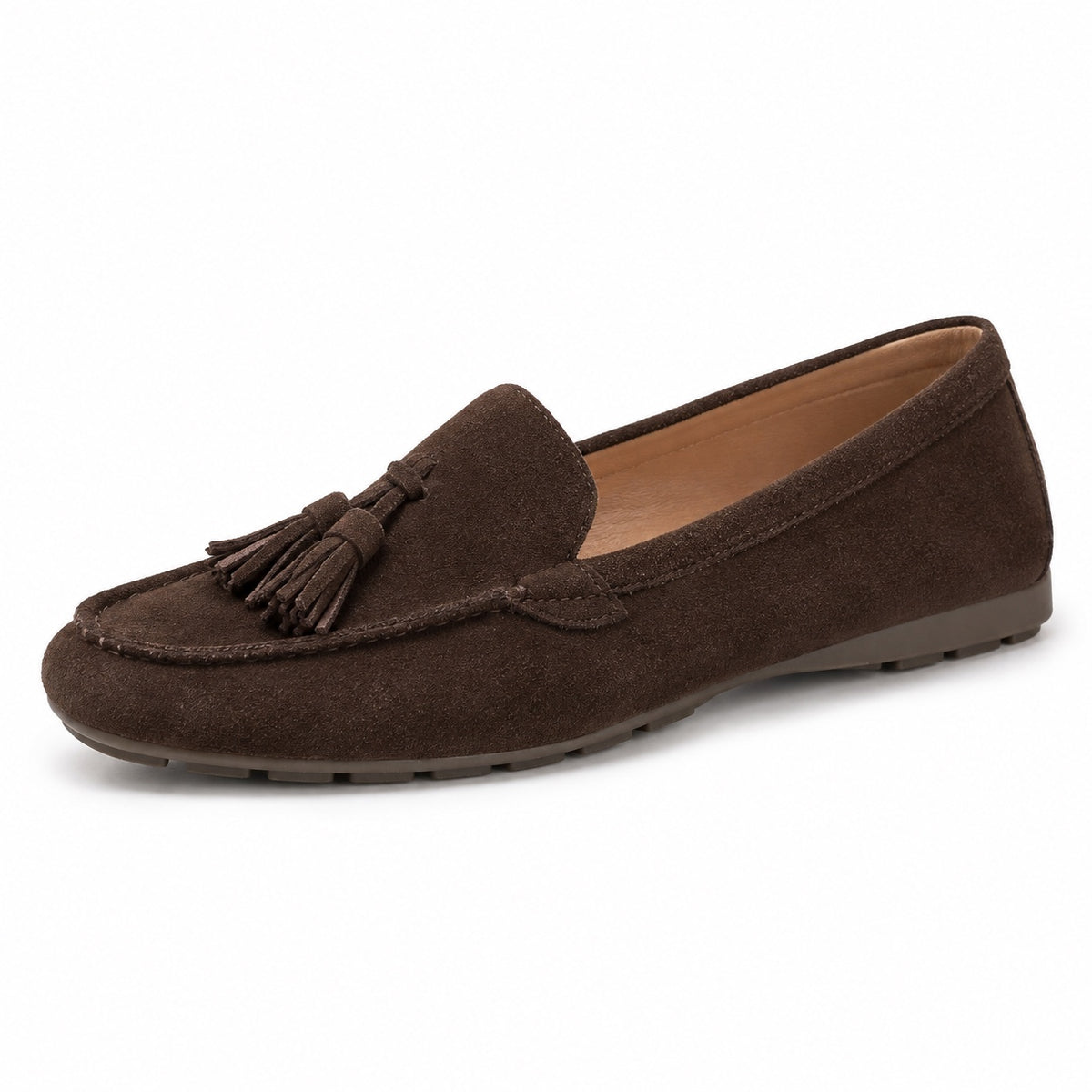Miriam – Women's Slip-On Shoes in Dark Brown