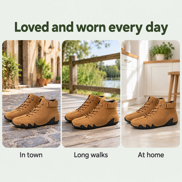 Moody – Unisex Barefoot Shoes, worn every day