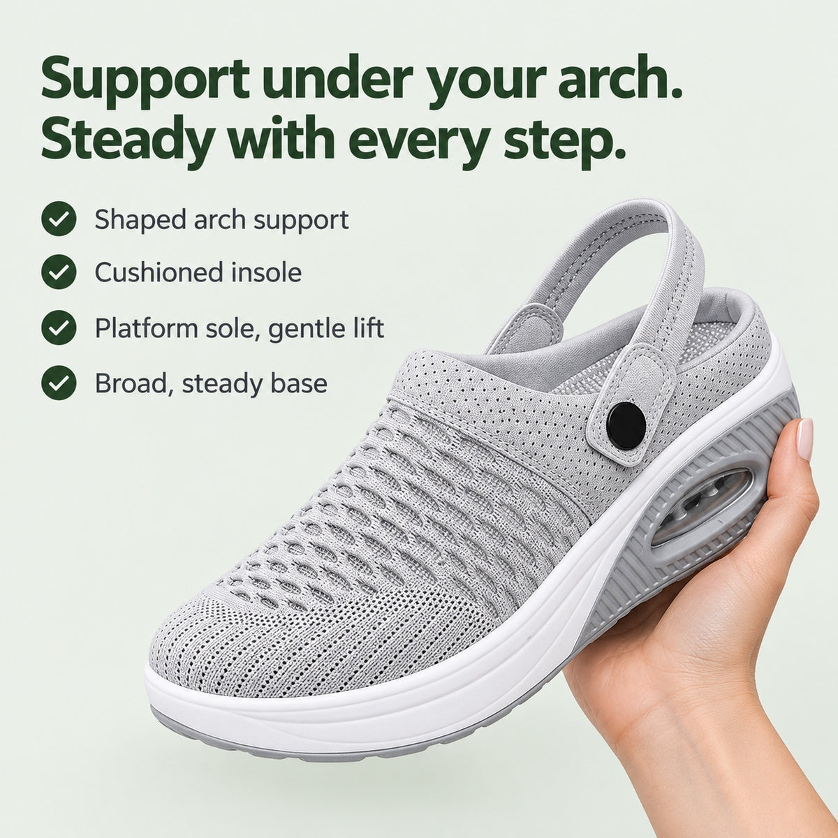 Moore – Unisex Walking Shoes, key benefits