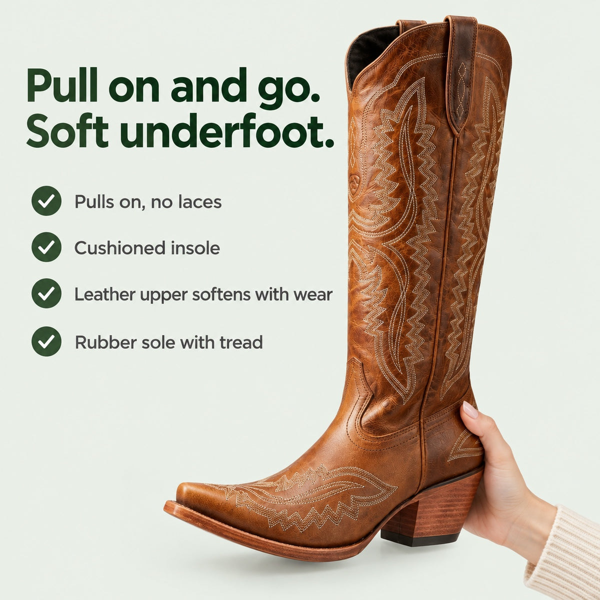 Munoz – Unisex Comfort Boots, key benefits
