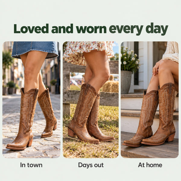 Munoz – Unisex Comfort Boots, worn every day