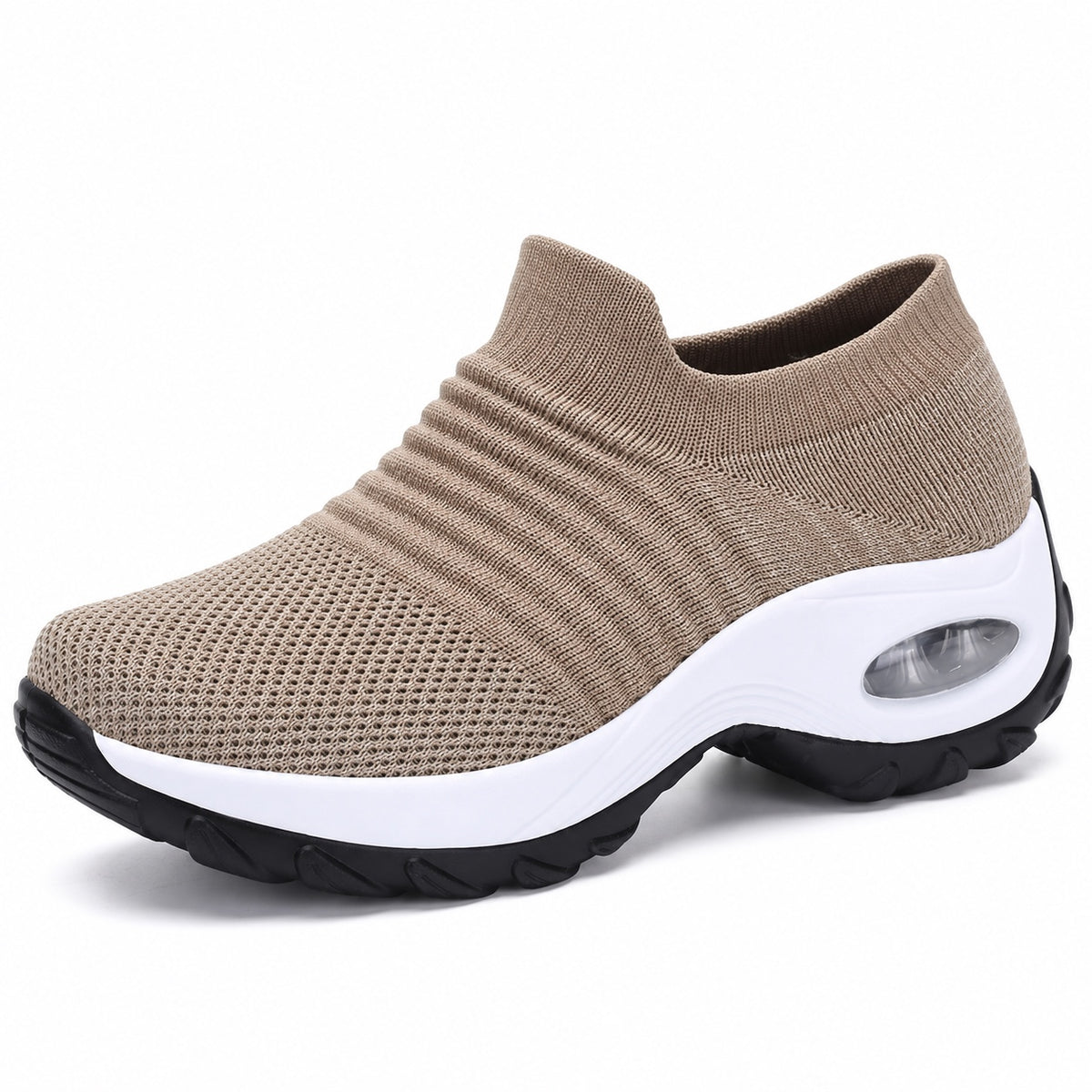 Nancy – Women's Plantar Fasciitis Shoes in Khaki