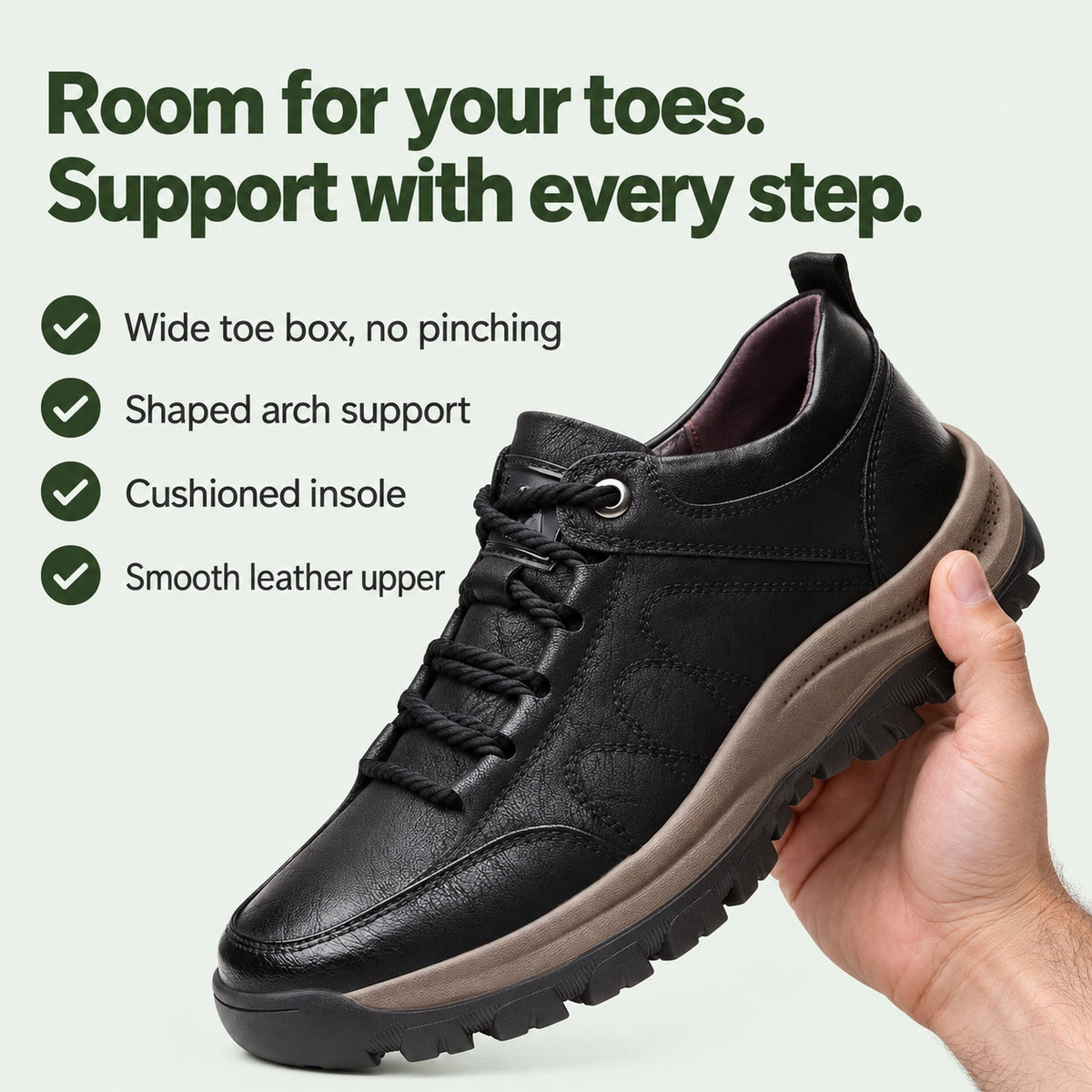 Newman – Unisex Arch Support Shoes, key benefits