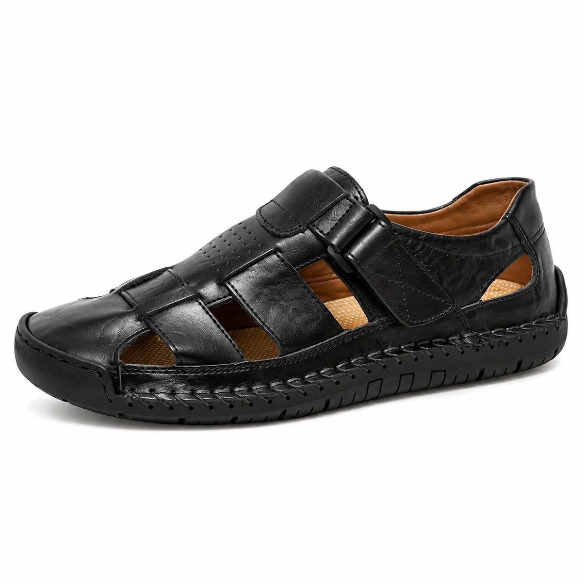 Nick – Men's Comfortable Sandals in Black