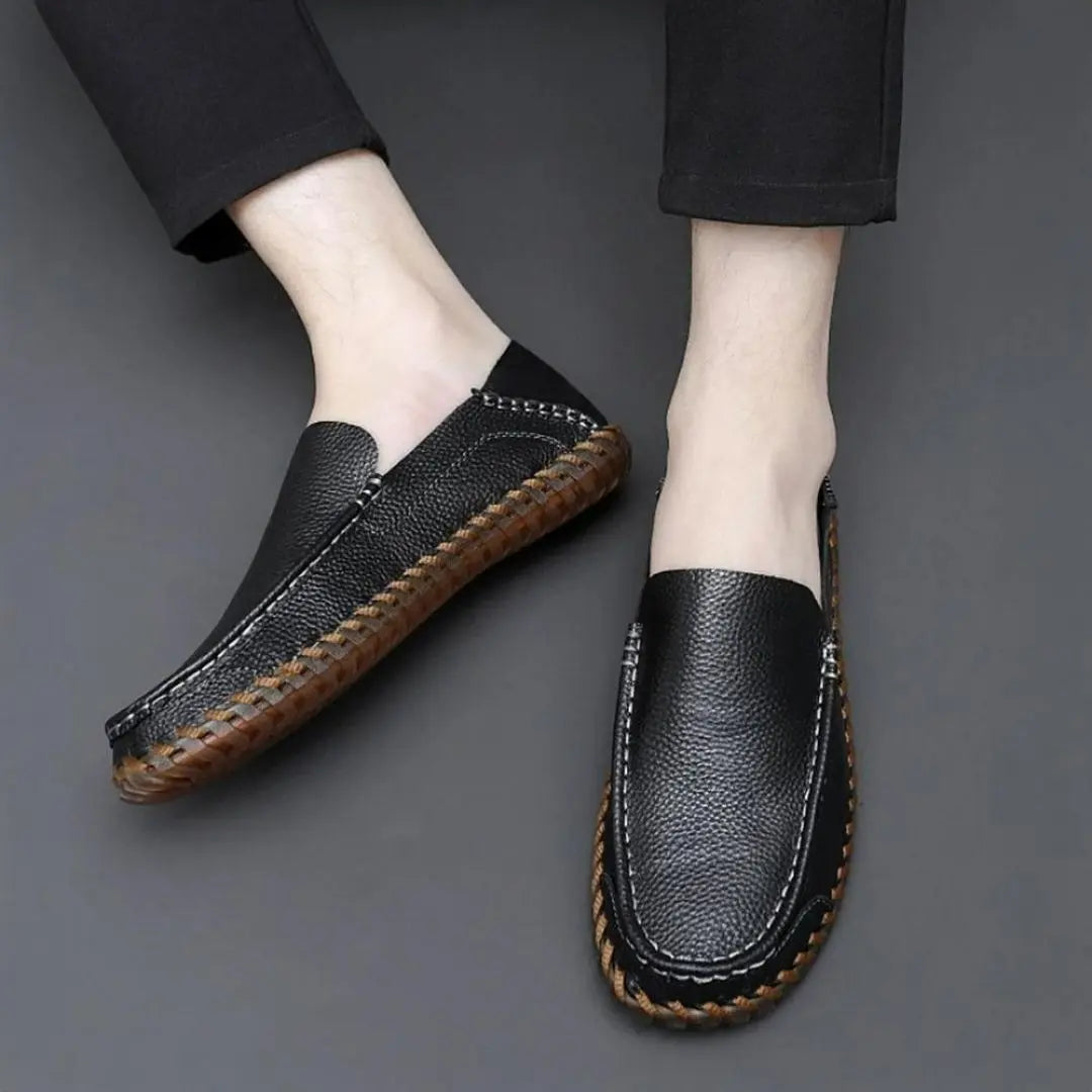 Nelson – Men's Non-Slip Loafers with a Slip-Resistant Sole