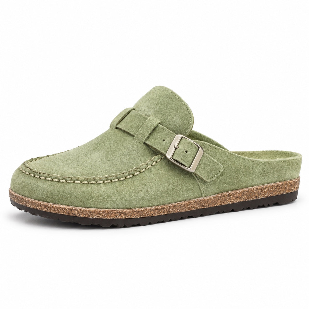 Nora – Women's Nursing Clogs in Sage Green