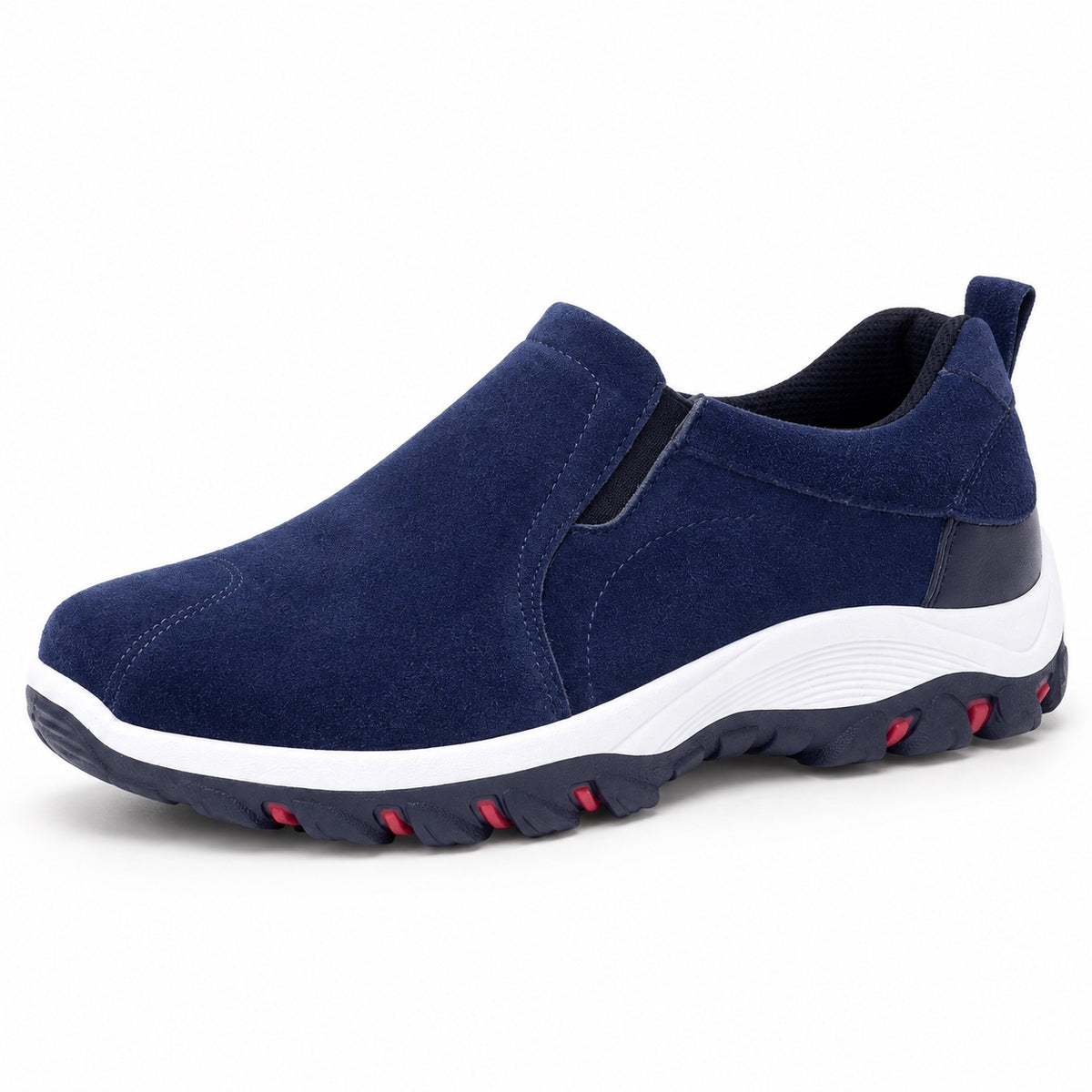 Obrien – Unisex Slip-On Shoes in Blue