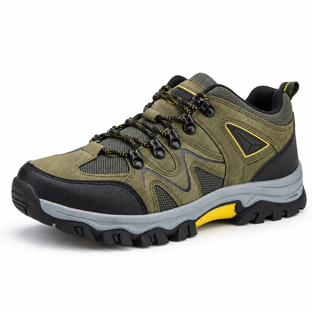 Oliver – Men's Non-Slip Shoes in Olive Green