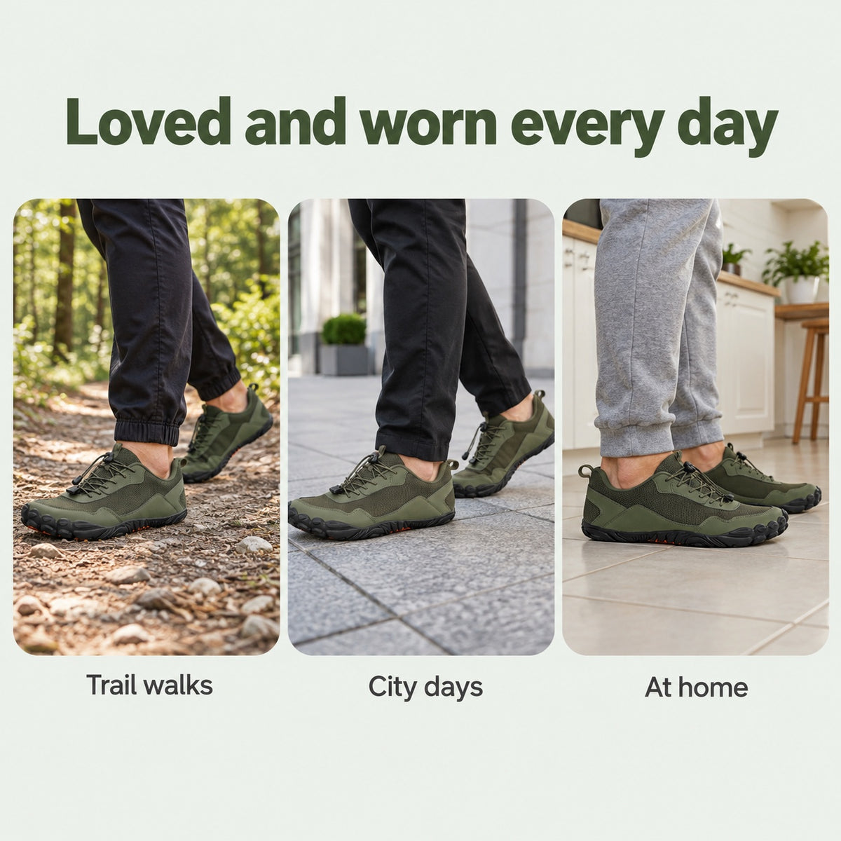 Olson – Unisex Orthopedic Sneakers, worn every day