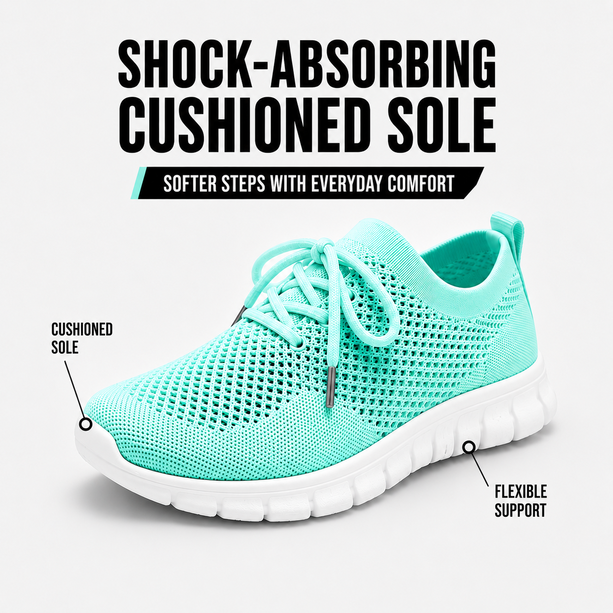Annie – Women's Arch Support Sneakers with a Deep Heel Cup - photo 4