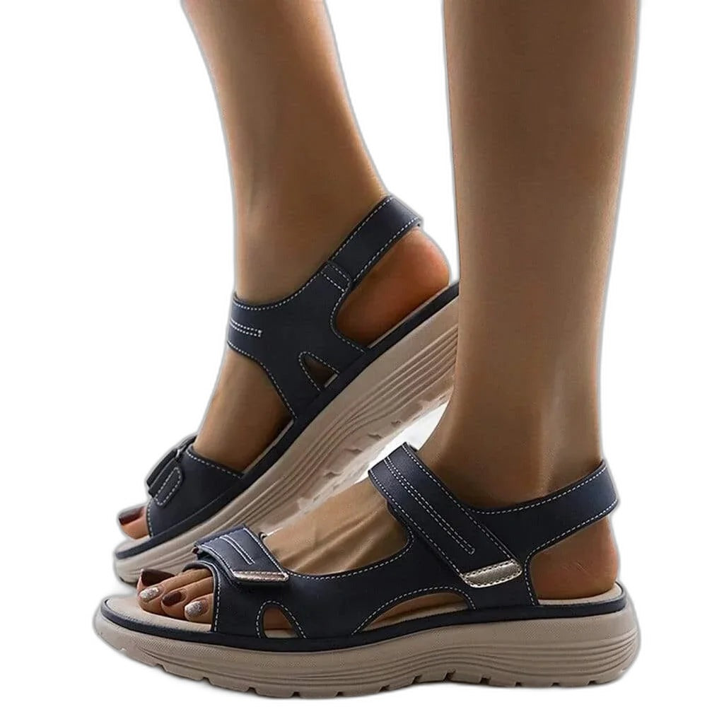 Lawson – Sandalias unisex con puntera ancha para comodidad durante todo el día