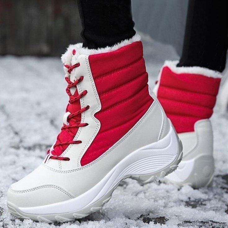 Women's Waterproof Winter Boots with Fur Lining
