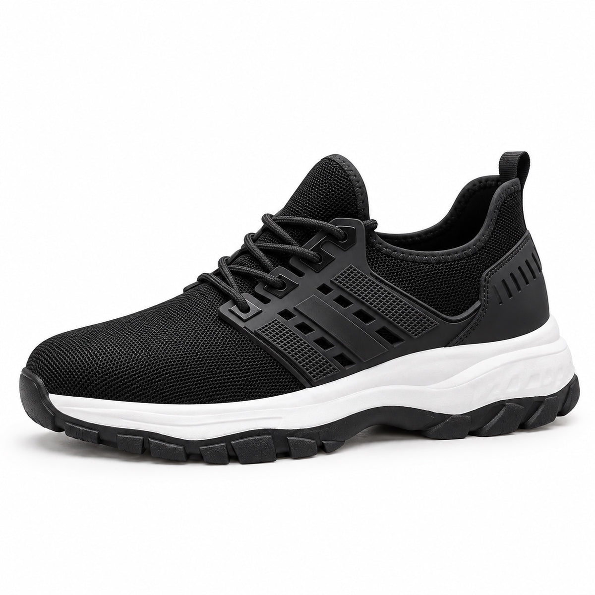 Ortiz – Unisex Arch Support Sneakers in Black