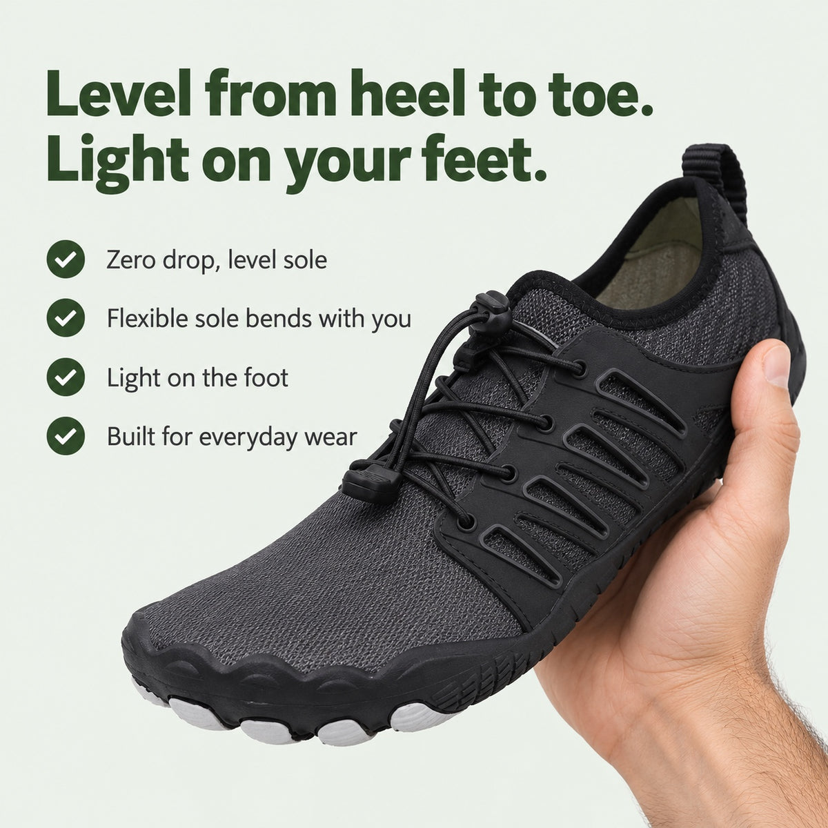Owens – Unisex Barefoot Shoes, key benefits