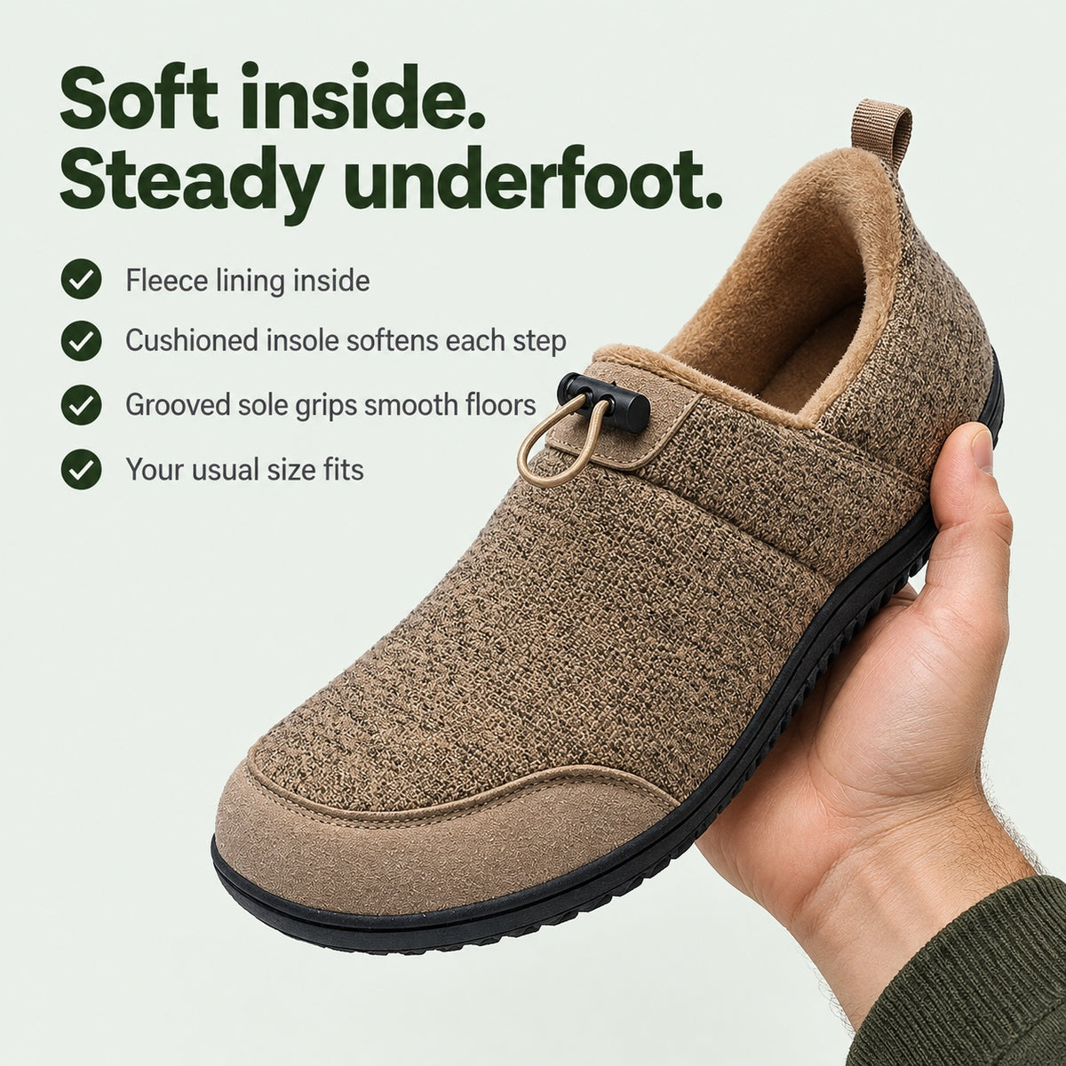Parker – Unisex Slip-On Shoes, key benefits