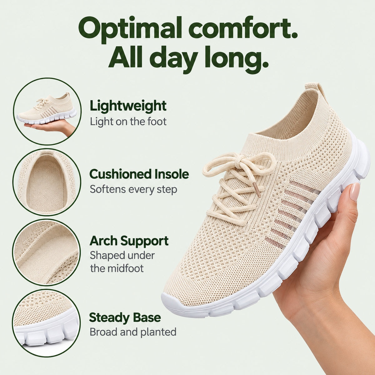 Patterson – Unisex Orthopedic Shoes, features