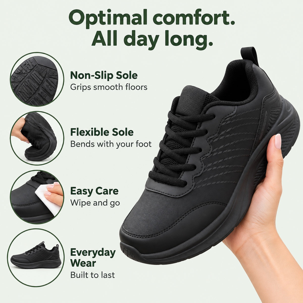 Payne – Women's Non-Slip Shoes, features