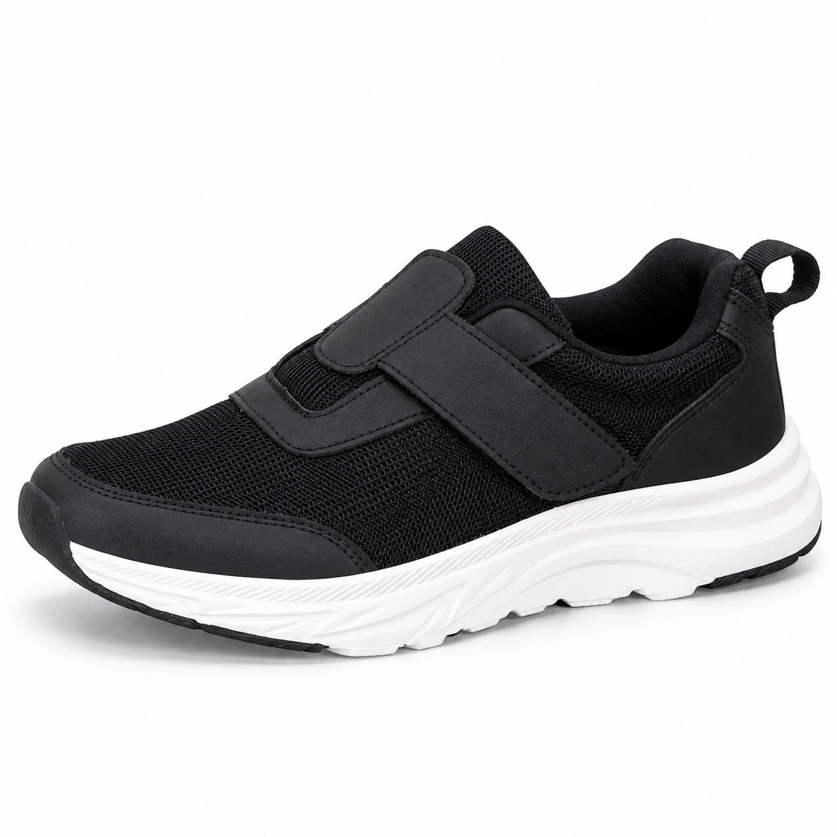 Preston – Unisex Nursing Shoes in Black & White