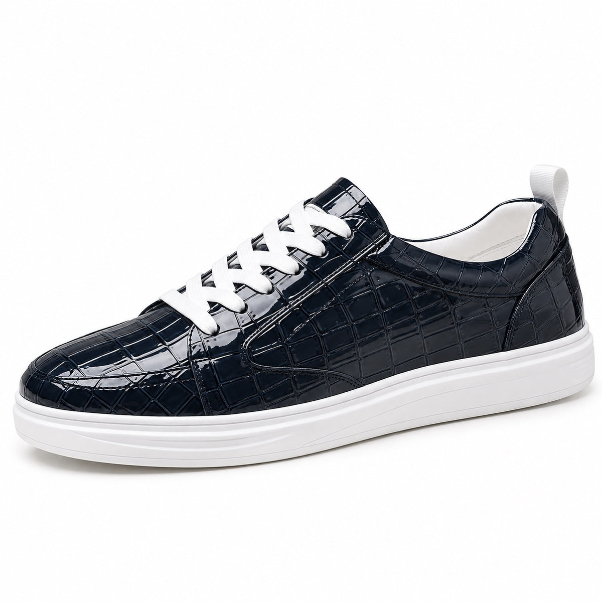 Randolph – Men's Lace-Up Sneakers in Blue