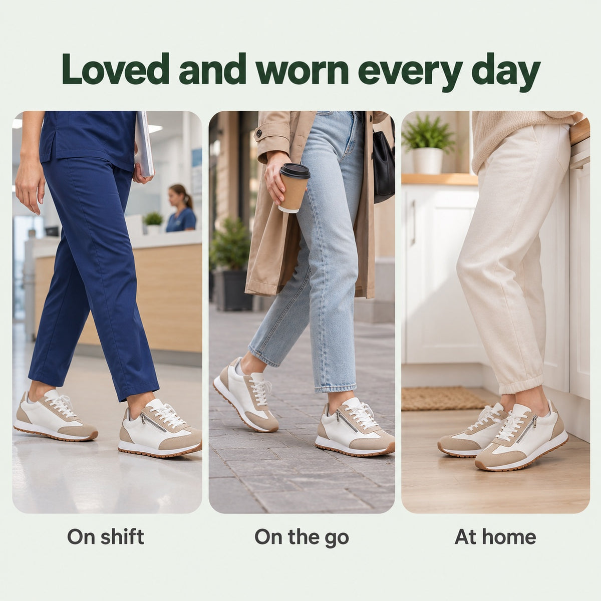 Raquel – Women's Nursing Shoes, worn every day