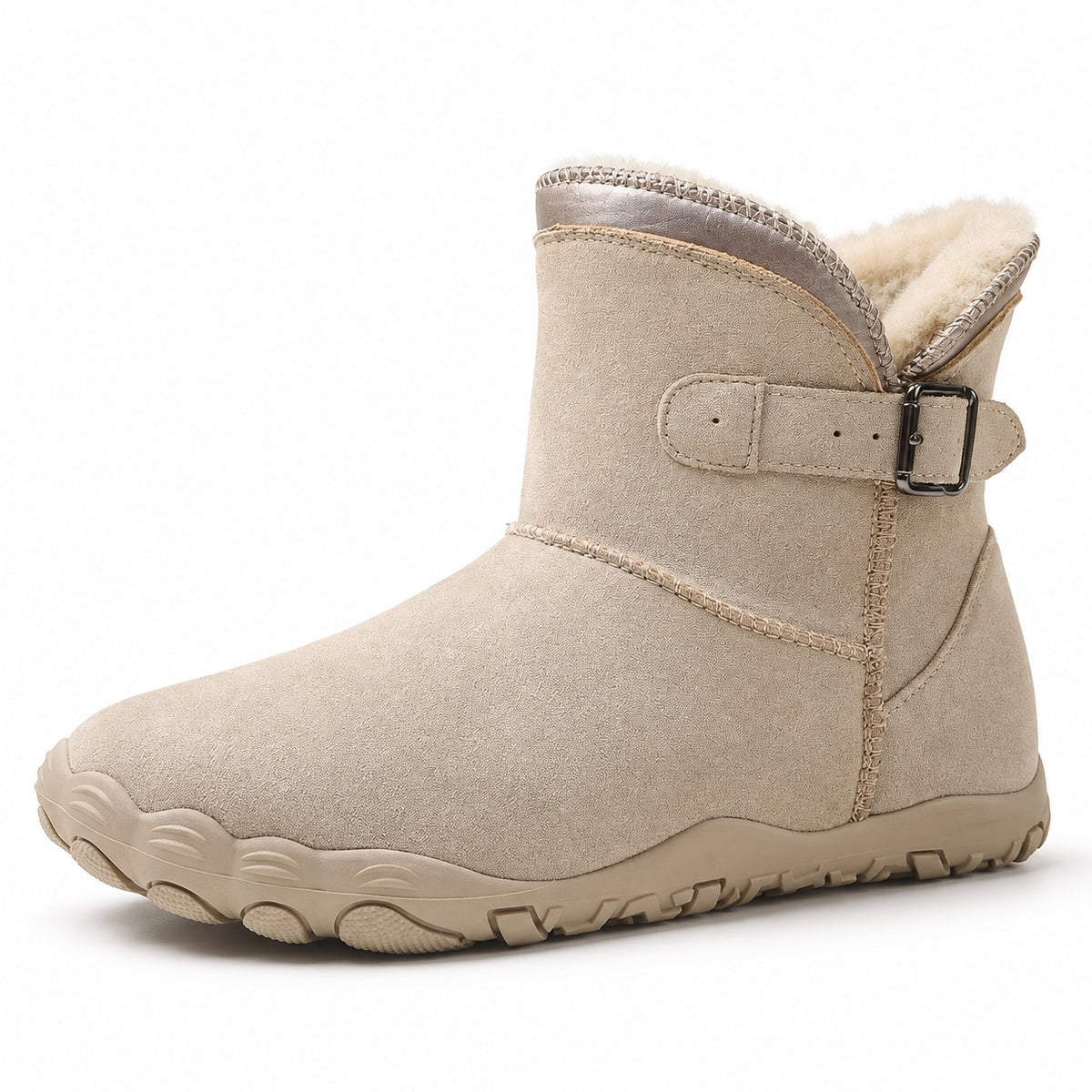 Remy – Unisex Comfort Boots in Sandstone Beige