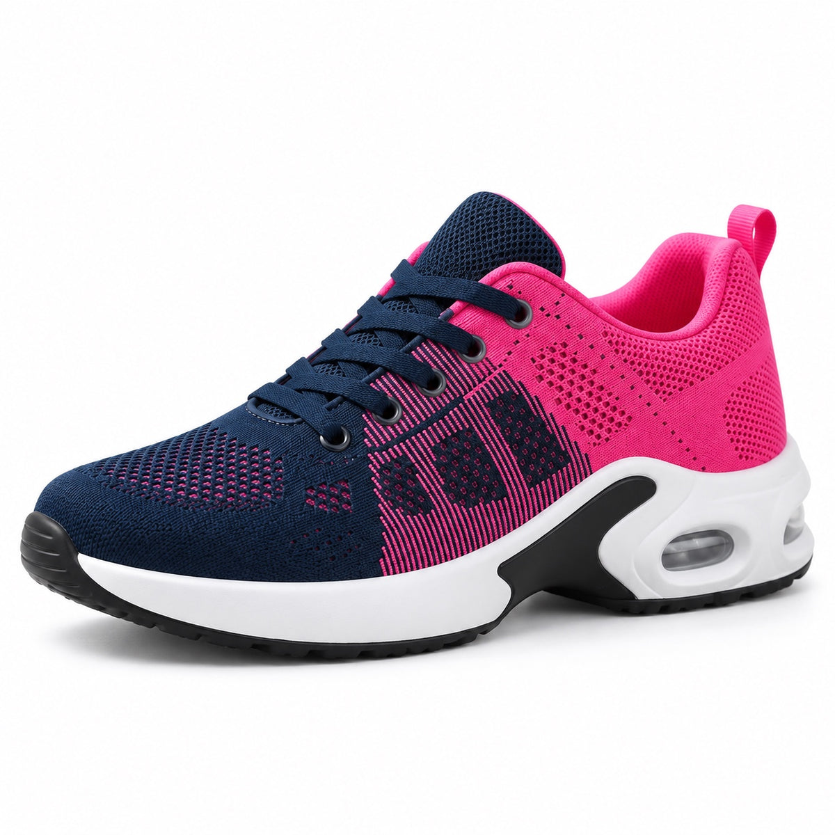 Rhonda – Women's Arch Support Sneakers in Pink Navy