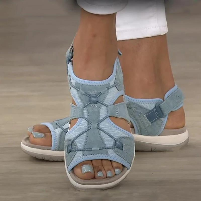 Roberta | Orthopedic Sandals with Adjustable Straps and Cushioned Footbed