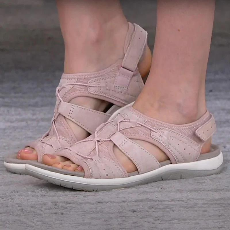 Roberta | Orthopedic Sandals with Adjustable Straps and Cushioned Footbed