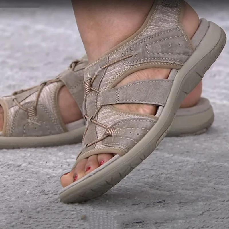 Roberta | Orthopedic Sandals with Adjustable Straps and Cushioned Footbed