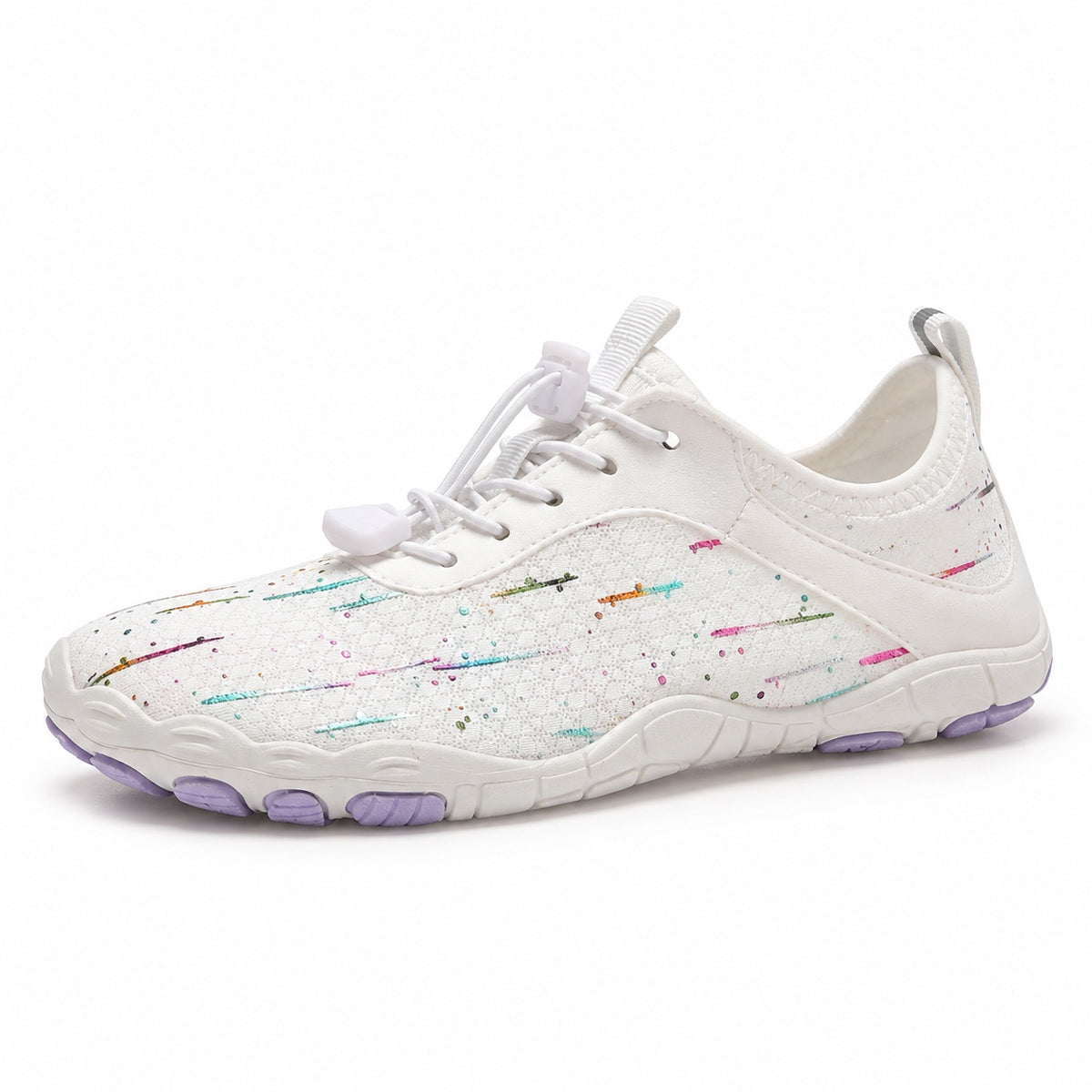 Rodgers – Unisex Barefoot Sneakers in White