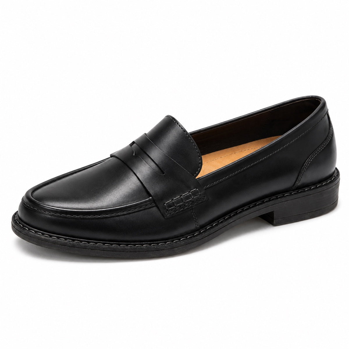 Ronan – Unisex Orthopedic Loafers in Black