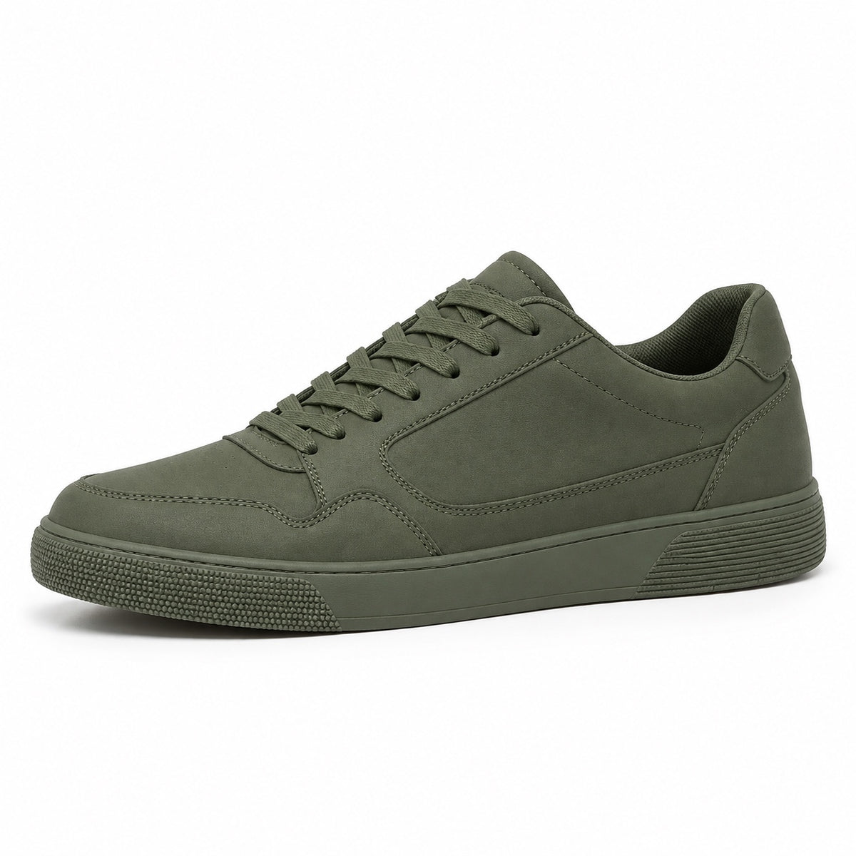 Ross – Men's Walking Sneakers in Olive Green