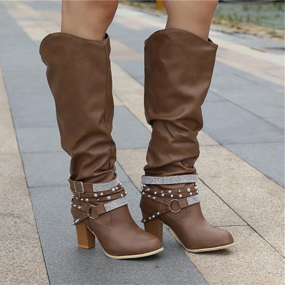 Kristie – Women's Wide Calf Boots with a Roomy Shaft