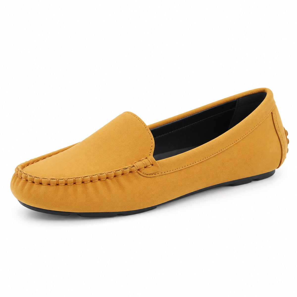 Sherry – Women's Arch Support Loafers in Yellow