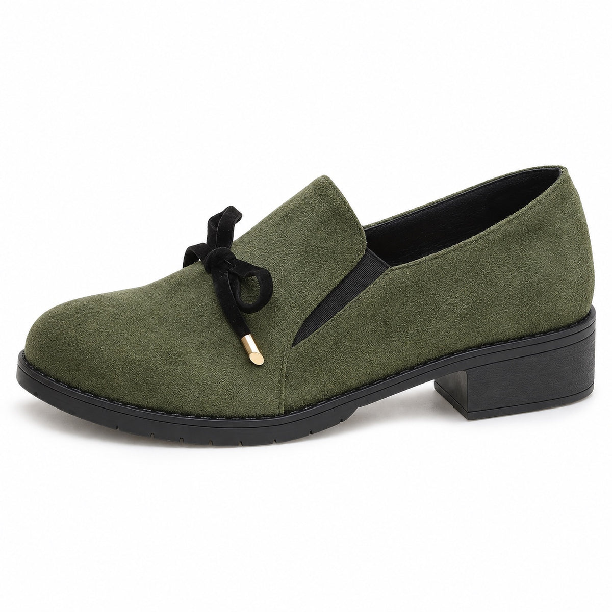 Smith – Unisex Slip-On Loafers in Green
