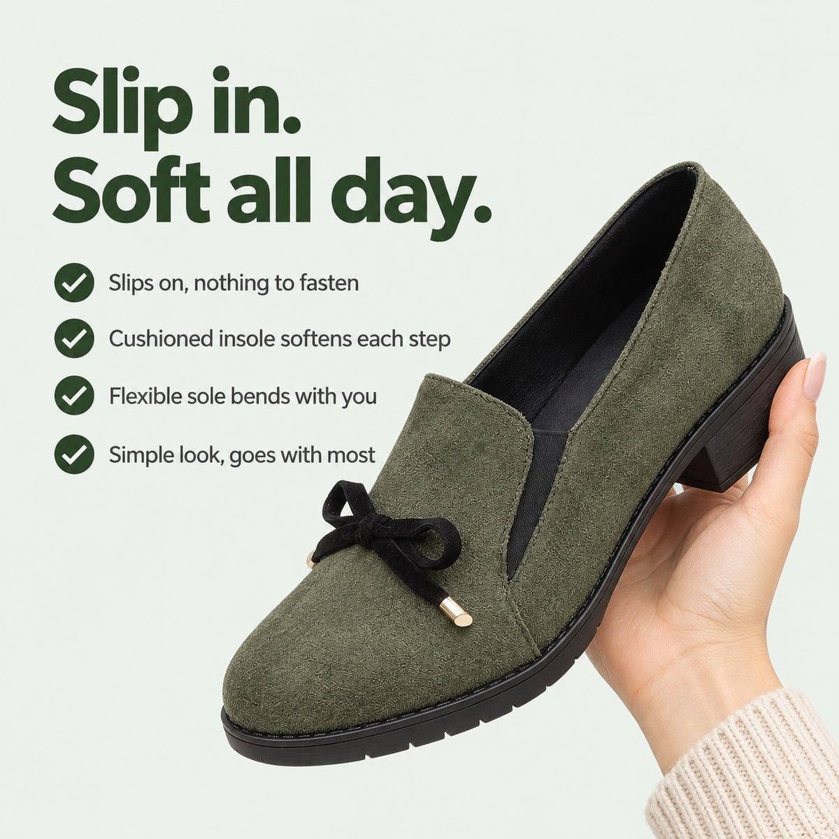 Smith – Unisex Slip-On Loafers, key benefits